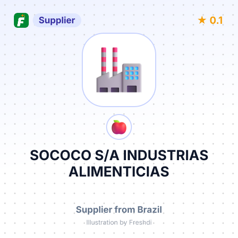 SOCOCO S/A INDUSTRIAS ALIMENTICIAS – summary card, no photo uploaded yet