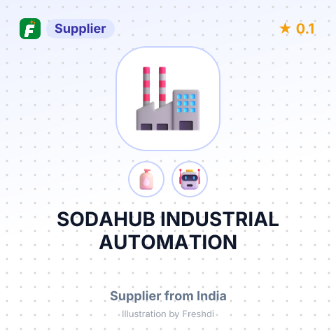 SODAHUB INDUSTRIAL AUTOMATION – summary card, no photo uploaded yet