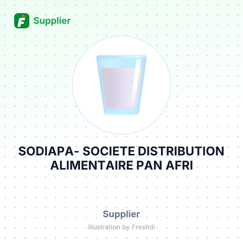 SODIAPA- SOCIETE DISTRIBUTION ALIMENTAIRE PAN AFRI – summary card, no photo uploaded yet