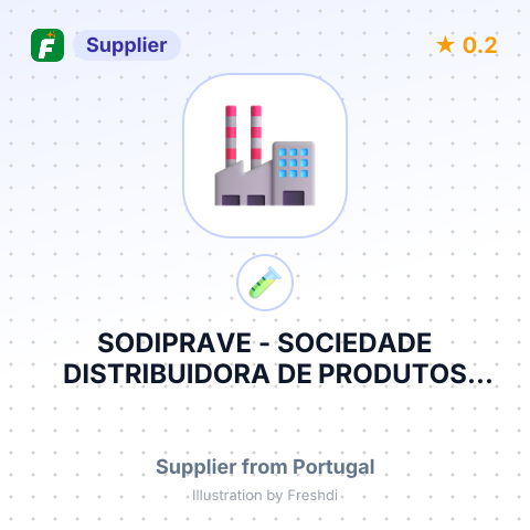 SODIPRAVE - SOCIEDADE DISTRIBUIDORA DE PRODUTOS AVICOLAS, S.A. – summary card, no photo uploaded yet