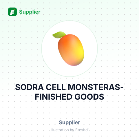 SODRA CELL MONSTERAS-FINISHED GOODS – summary card, no photo uploaded yet