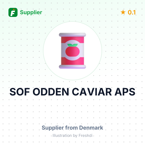 SOF ODDEN CAVIAR APS – summary card, no photo uploaded yet