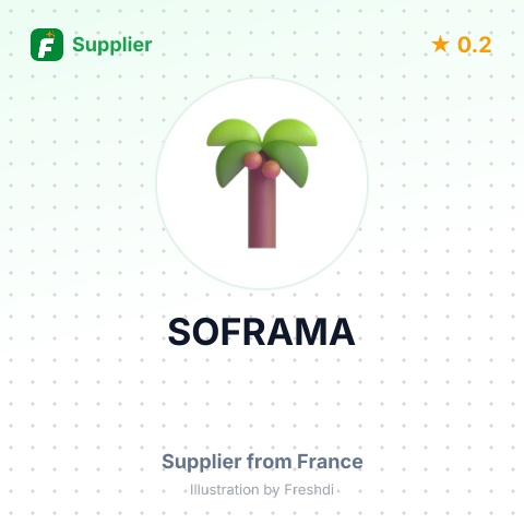 SOFRAMA – summary card, no photo uploaded yet