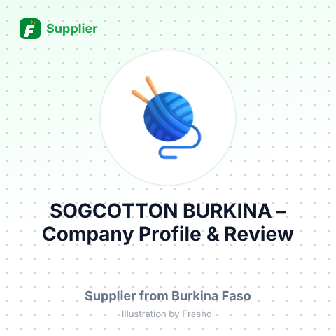 SOGCOTTON BURKINA – summary card, no photo uploaded yet