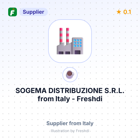 SOGEMA DISTRIBUZIONE S.R.L. – summary card, no photo uploaded yet