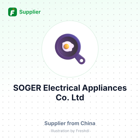 SOGER Electrical Appliances Co.,Ltd – summary card, no photo uploaded yet