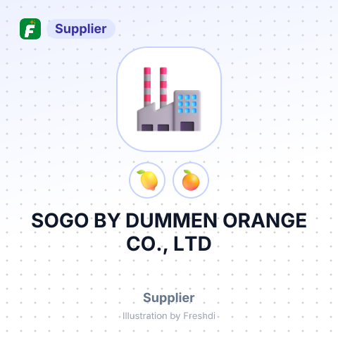 SOGO BY DUMMEN ORANGE CO., LTD – summary card, no photo uploaded yet