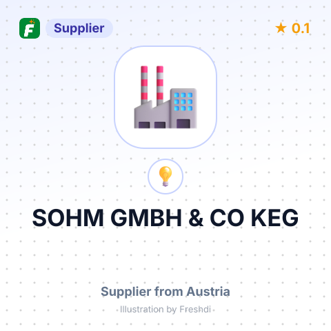 SOHM GMBH & CO KEG – summary card, no photo uploaded yet