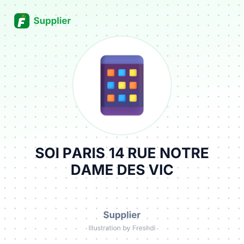 SOI PARIS 14 RUE NOTRE DAME DES VIC – summary card, no photo uploaded yet