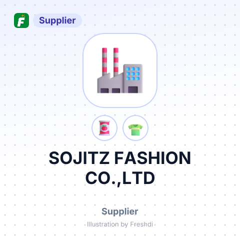 SOJITZ FASHION CO.,LTD – summary card, no photo uploaded yet