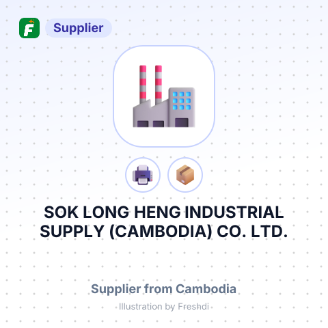 SOK LONG HENG INDUSTRIAL SUPPLY (CAMBODIA) CO. LTD. – summary card, no photo uploaded yet