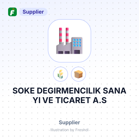 SOKE DEGIRMENCILIK SANA YI VE TICARET A.S – summary card, no photo uploaded yet