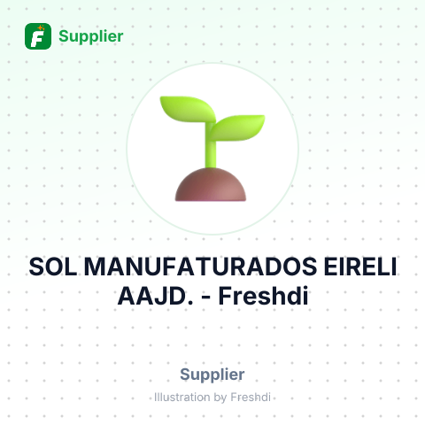 SOL MANUFATURADOS EIRELI AAJD. – summary card, no photo uploaded yet