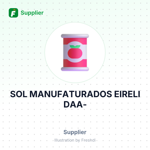 SOL MANUFATURADOS EIRELI DAA- – summary card, no photo uploaded yet
