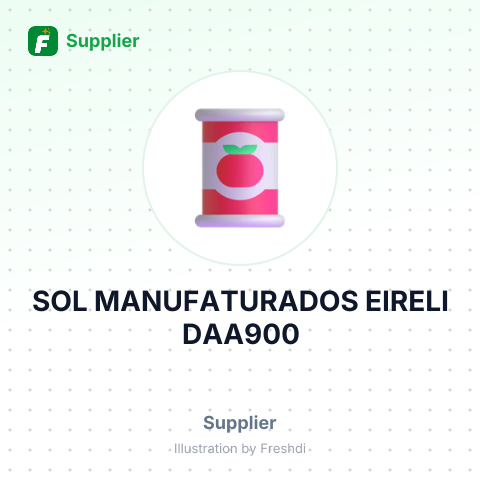SOL MANUFATURADOS EIRELI DAA900 – summary card, no photo uploaded yet