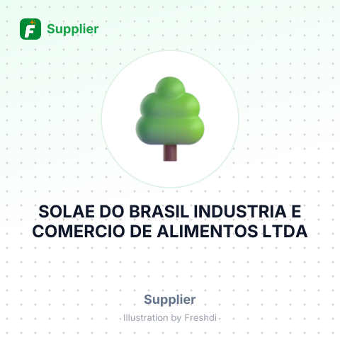 SOLAE DO BRASIL INDUSTRIA E COMERCIO DE ALIMENTOS LTDA – summary card, no photo uploaded yet