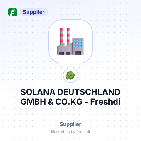 SOLANA DEUTSCHLAND GMBH & CO.KG – summary card, no photo uploaded yet