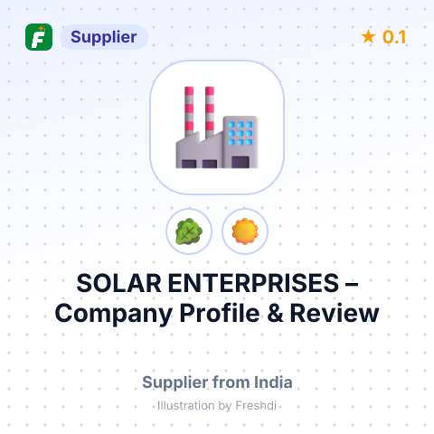 SOLAR ENTERPRISES – summary card, no photo uploaded yet