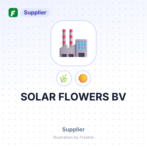 SOLAR FLOWERS BV – summary card, no photo uploaded yet