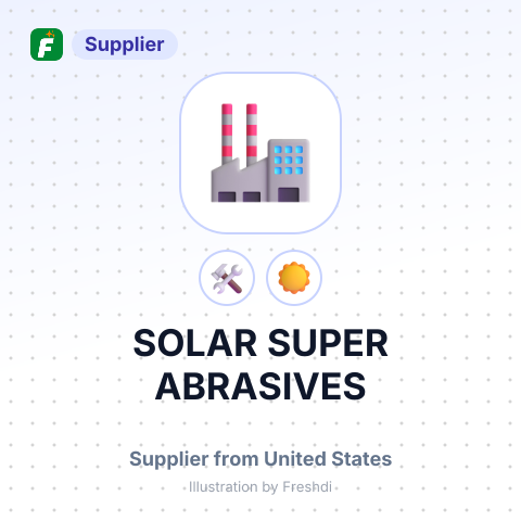 SOLAR SUPER ABRASIVES – summary card, no photo uploaded yet
