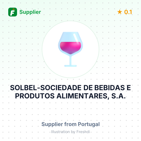 SOLBEL-SOCIEDADE DE BEBIDAS E PRODUTOS ALIMENTARES, S.A. – summary card, no photo uploaded yet