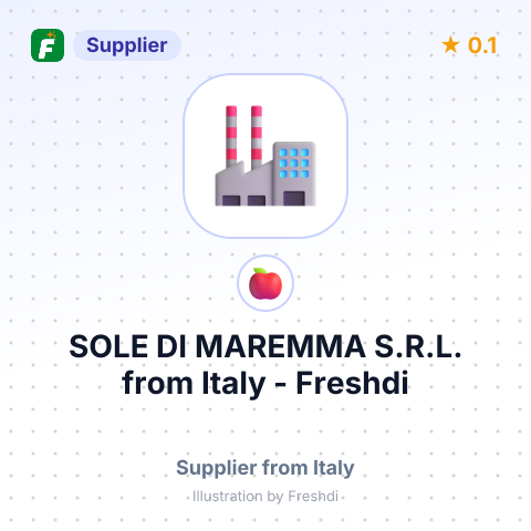 SOLE DI MAREMMA S.R.L. – summary card, no photo uploaded yet