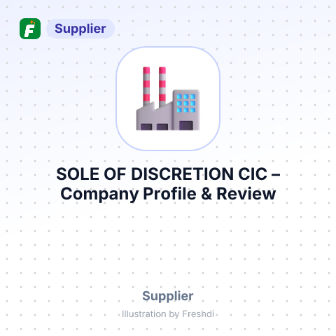 SOLE OF DISCRETION CIC – summary card, no photo uploaded yet