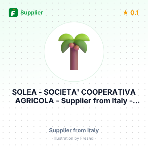 SOLEA - SOCIETA' COOPERATIVA AGRICOLA – summary card, no photo uploaded yet