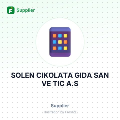 SOLEN CIKOLATA GIDA SAN VE TIC A.S – summary card, no photo uploaded yet