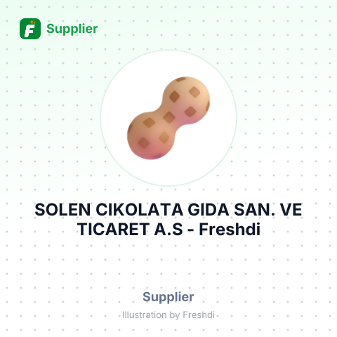 SOLEN CIKOLATA GIDA SAN. VE TICARET A.S – summary card, no photo uploaded yet