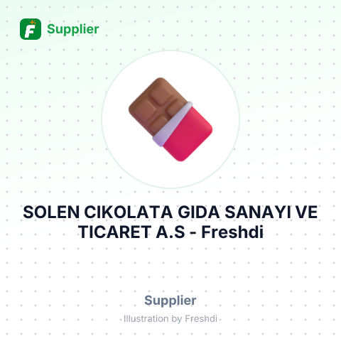 SOLEN CIKOLATA GIDA SANAYI VE TICARET A.S – summary card, no photo uploaded yet