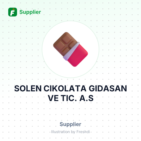 SOLEN CIKOLATA GIDASAN VE TIC. A.S – summary card, no photo uploaded yet