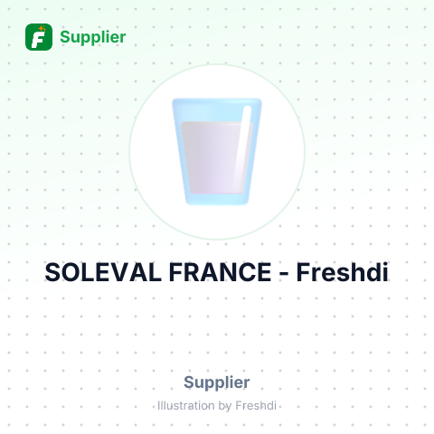 SOLEVAL FRANCE – summary card, no photo uploaded yet