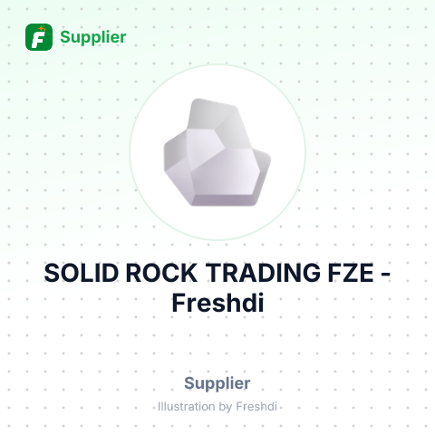 SOLID ROCK TRADING FZE – summary card, no photo uploaded yet