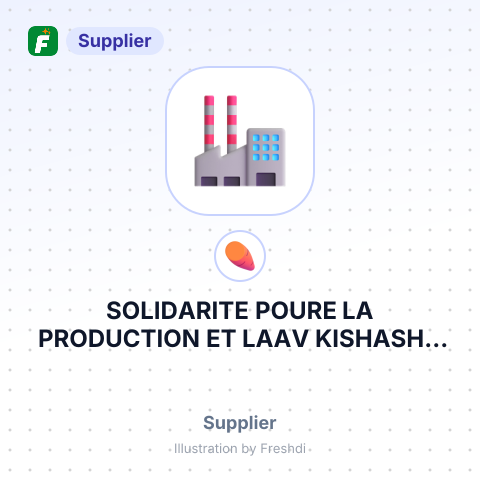 SOLIDARITE POURE LA PRODUCTION ET LAAV KISHASHA NO12 C/BULENGERA CIS/BUTEMBOSOPROCOPIV -COOP – summary card, no photo uploaded yet