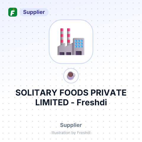 SOLITARY FOODS PRIVATE LIMITED – summary card, no photo uploaded yet