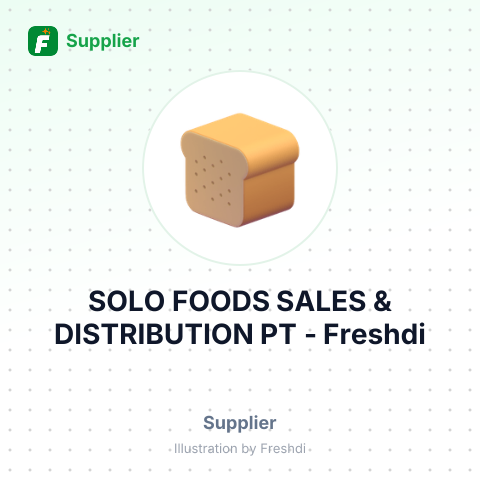 SOLO FOODS SALES & DISTRIBUTION PT – summary card, no photo uploaded yet