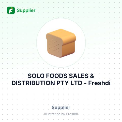 SOLO FOODS SALES & DISTRIBUTION PTY LTD – summary card, no photo uploaded yet