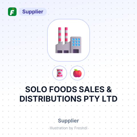 SOLO FOODS SALES & DISTRIBUTIONS PTY LTD – summary card, no photo uploaded yet