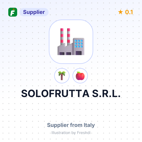 SOLOFRUTTA S.R.L. – summary card, no photo uploaded yet