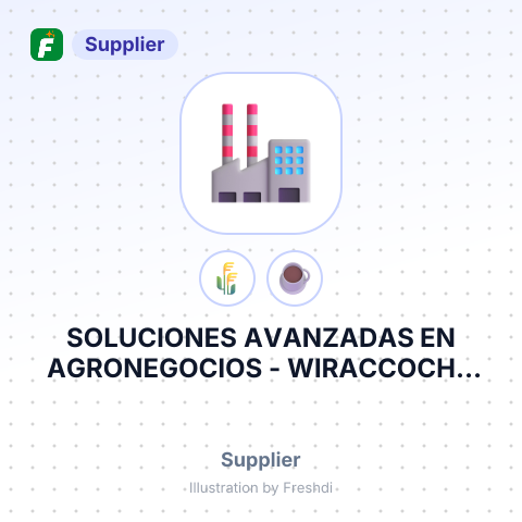 SOLUCIONES AVANZADAS EN AGRONEGOCIOS - WIRACCOCHA DEL PERU – summary card, no photo uploaded yet