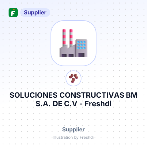 SOLUCIONES CONSTRUCTIVAS BM S.A. DE C.V – summary card, no photo uploaded yet