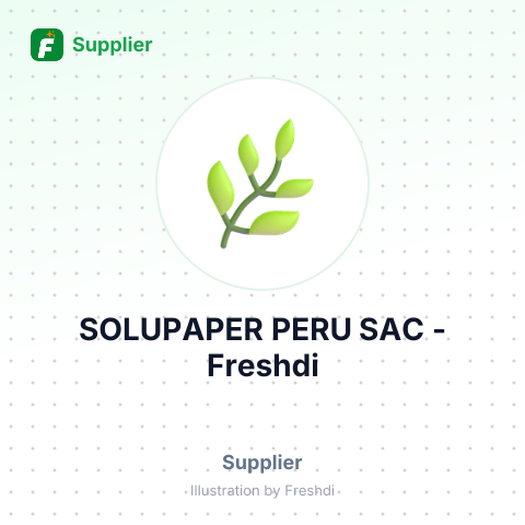 SOLUPAPER PERU SAC – summary card, no photo uploaded yet