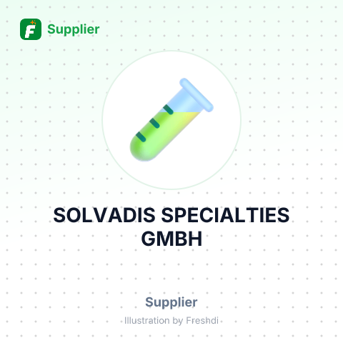 SOLVADIS SPECIALTIES GMBH – summary card, no photo uploaded yet