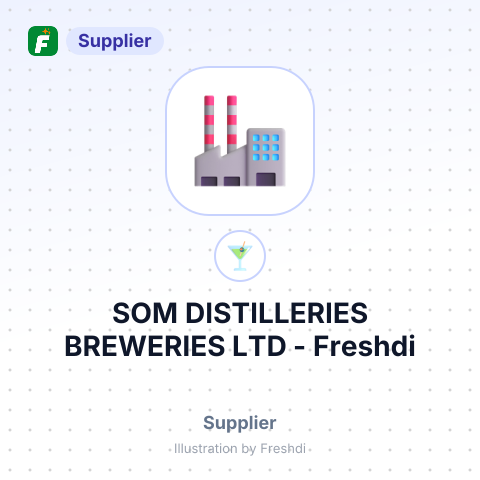 SOM DISTILLERIES BREWERIES LTD – summary card, no photo uploaded yet