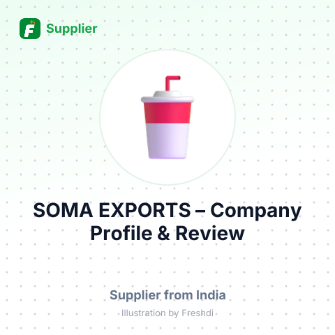 SOMA EXPORTS – summary card, no photo uploaded yet