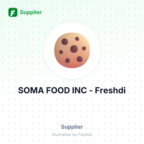 SOMA FOOD INC – summary card, no photo uploaded yet