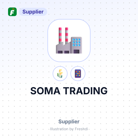 SOMA TRADING – summary card, no photo uploaded yet
