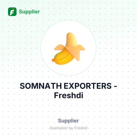 SOMNATH EXPORTERS – summary card, no photo uploaded yet