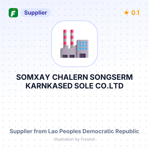 SOMXAY CHALERN SONGSERM KARNKASED SOLE CO.LTD – summary card, no photo uploaded yet